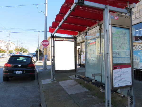 Balboa St SS 31ft W/O 17th Ave F/W - 1