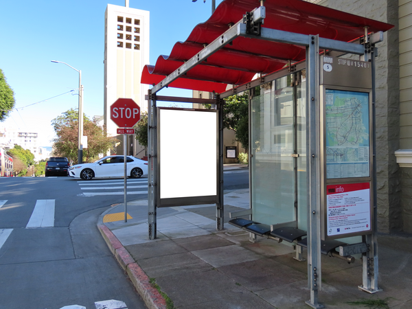 McAllister St SS 42ft W/O Pierce St F/W - 1