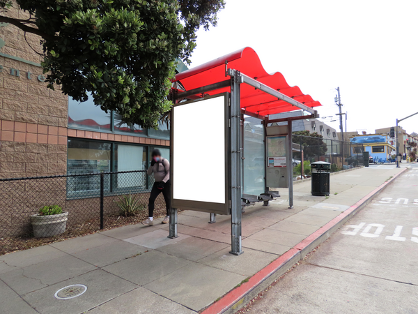 Sloat Blvd NS 108ft W/O 45th Ave F/W - 2