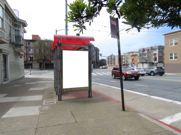 Turk St SS 62ft E/O Arguello Blvd F/E - 2