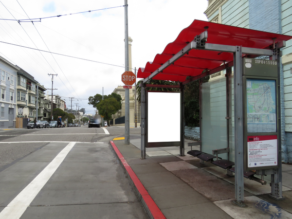 Hayes St SS 34ft W/O Lyon St F/W - 1