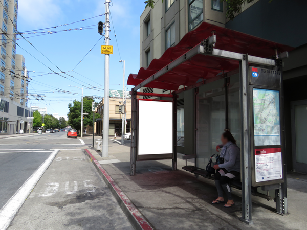 Eddy St SS 69ft W/O Fillmore St F/W - 1