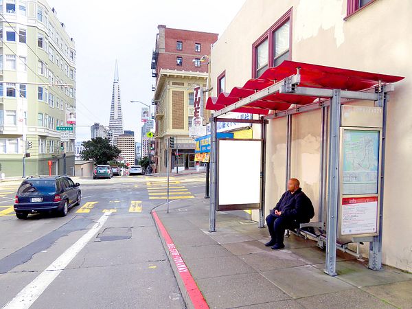 Clay St SS 42ft W/O Powell St F/W - 1
