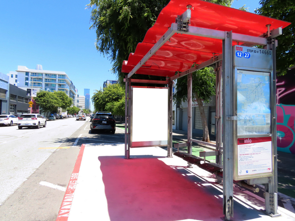 Folsom St SS 31ft E/O 6th St F/W - 1