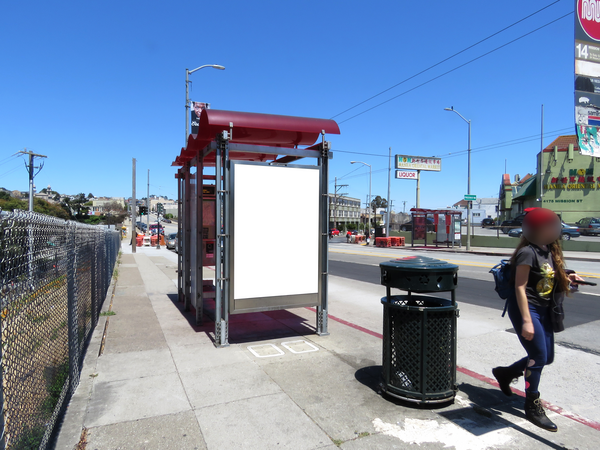 Mission St WS 84ft S/O Trumbull St F/S - 2