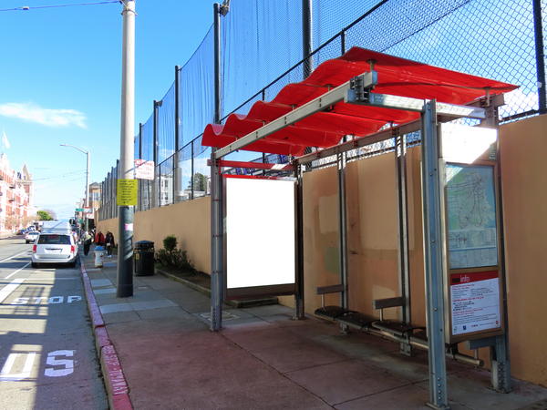 North Point St SS 148ft E/O Van Ness Ave F/W - 1