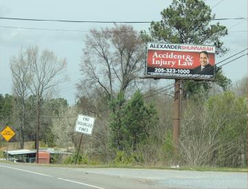 US 280 N/L .5 MILE W/O CO RD 25