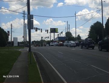 SEC WALNUT AVE & HWY 41 W/F RH READ