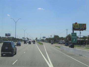 SS EXP 83 50' E/O 9TH, ALAMO