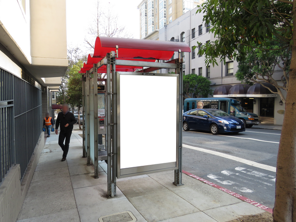 Sutter St NS 20ft E/O Gough St F/W - 2