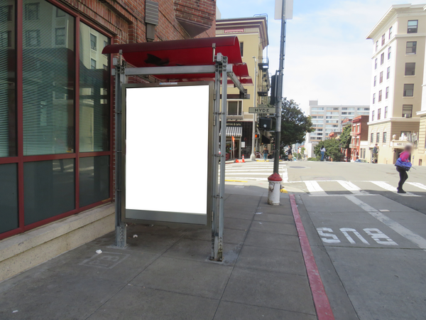 Bush St SS 80ft E/O Hyde St F/E - 2