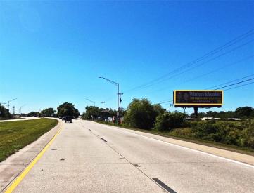 N/S MEMORIAL BLVD W/O CHESTNUT DR. W/B