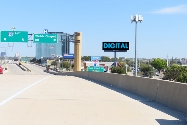 LBJ Fwy (I-635) SS 0.1mi W/O Josey Lane F/W - 2