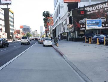 WILSHIRE BL SL 300' W/O CRESCENT HEIGHTS, WF