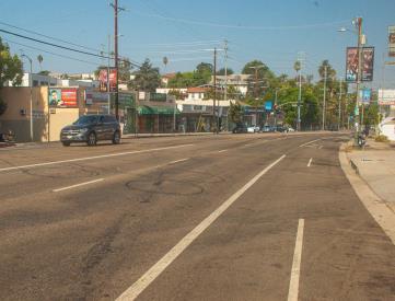 SUNSET BLVD SL 1F W OF RAMPART BLVD EF