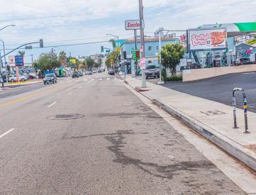 GAFFEY ST WL 100F N OF 17TH ST NF