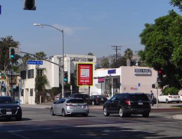 SANTA MONICA BL NL 35' W/O GARDNER ST EF