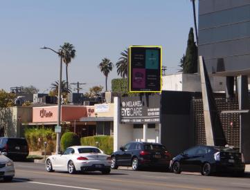 BEVERLY BLVD NL 110' W/O LA JOLLA AVE EF