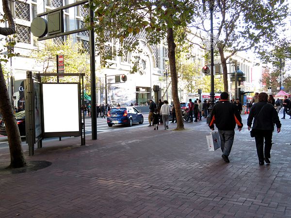 Market St NS 94ft E/O Powell St F/NE - 3