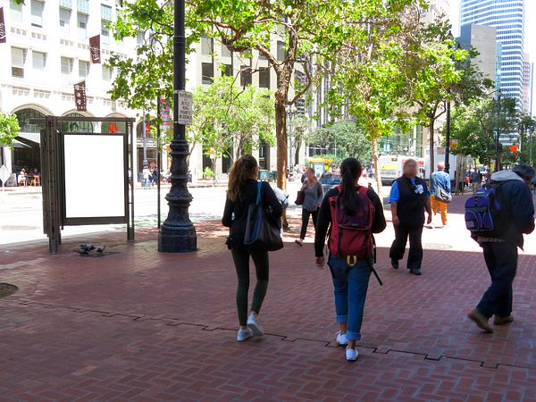 Market St SS 212ft E/O 3rd St F/SW - 3