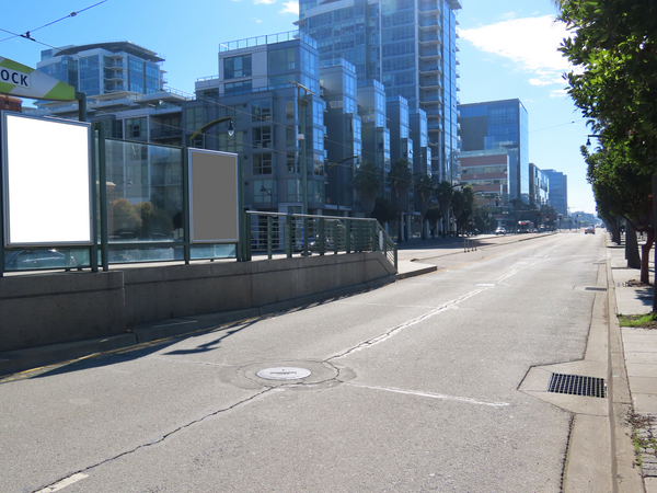 3rd St CL 40ft S/O Mission Rock St F/W - 10