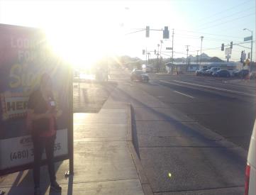 WB PEORIA AVE FS 19TH AVE