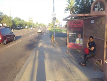 WB PEORIA AVE FS 21ST AVE (FW)