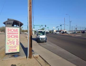 EB PEORIA AVE FS 19TH AVE (FW)