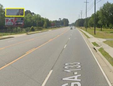 US 133 2 mi S/O US 319 ES F/N (T)
