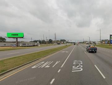 W/S 231 180 ft S/O John D Odom Rd. F/S