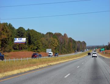 W/S I-85 0.5 mi N/O exit 64 F/S
