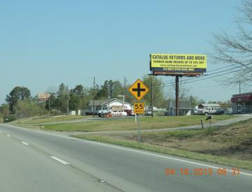 US 431 E/L .15 MI S/O MTN BORO RD/CHURCH