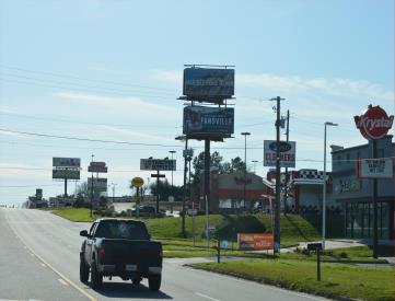 N COLUMBIA [US-441] 0.2 mi N/O HAMMOCK RD  WS/FN  TOP
