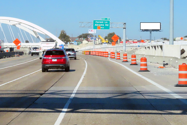 LBJ Fwy (I-635) NS 300ft E/O Skillman F/E - 2