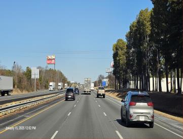 W/S I-75 .1 MI S/O EXIT312 S/F TOP LHR