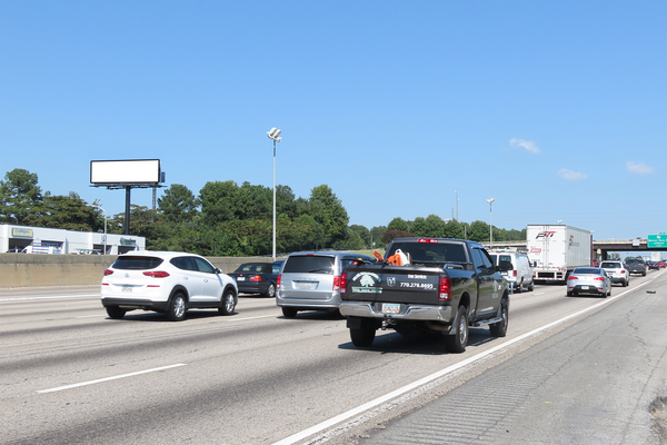 I-85N WS 500ft S/O Indian Trail Rd. F/S - 1