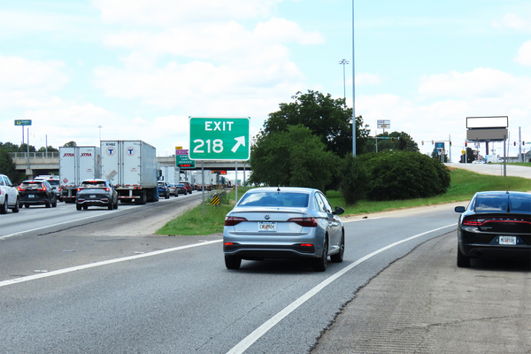 I-75S ES 100ft N/O SR 20 (Exit 218) F/S - 3
