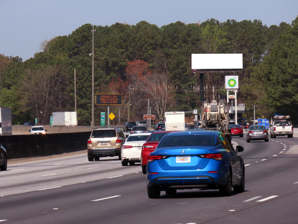 I-285N NS 100ft W/O North Peachtree Rd F/E - 1
