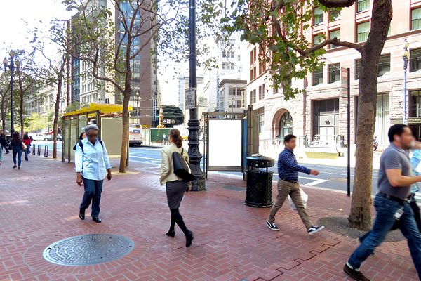 Market St SS 212ft E/O 3rd St F/SE - 4