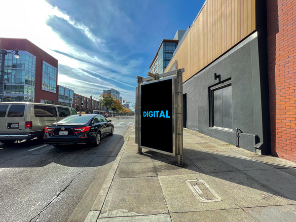 King St NS 53ft E/O 3rd St (K) F/SE - 1