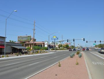 S/S HWY 95 (16TH ST) @ SUNRIDGE DR F/E