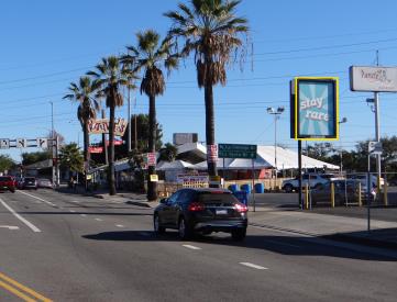 LA TIJERA BLVD SL 263' W/O LA CIENEGA WF