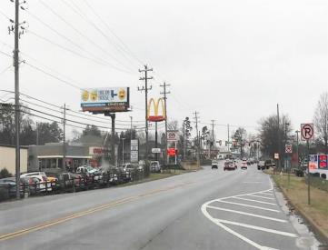 W/S SR 9 (ATL HWY) 150' S/O FRANCIS RD LHR F/S