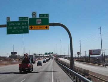 I-10 .5 MILES E/O ZARAGOSA ROAD S/S