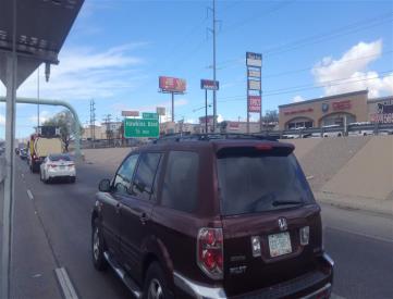 I-10 .03 MILES E/O HUNTER DR N/S