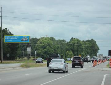 W/S HWY 21 .1 MI N/O GULFSTREAM RD F/S