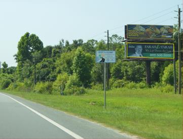 US 41 N W/S 0.273 MI. N/O CR 100A