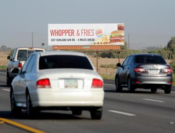 I 10 .05 MILES E/O MP 206 NS ELOY