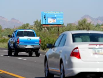US 60 .9 MILE E/O MP 204 NS GOLD CANYON