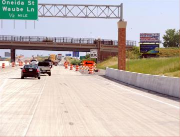 INTERSTATE 41 10 FT S/O GLORY RD ES